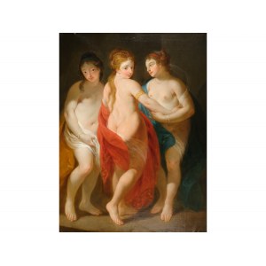 Johann Baptist Lampi the Elder, Romeno 1751 - 1830 Vienna, Three Graces
