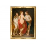 Johann Baptist Lampi the Elder, Romeno 1751 - 1830 Vienna, Three Graces