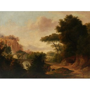 Károly Markó the Elder, Leutschau 1791 - 1860 Antella, Attributed, Idyllic landscape