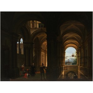 Pompeo Calvi, Milan 1806 - 1884, At the Palazzo