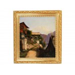 Karl Geyling, Mariahilf 1814 - 1880 Vienna, Motif from the Salzkammergut