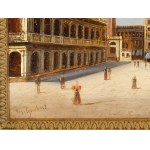 Marco Grubacs, Venice 1839 - 1910, Attributed, St Mark's Square in Venice