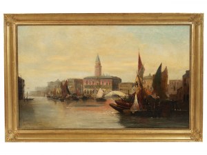 Karl Kaufmann, Neuplachowitz 1843 - 1905 Vienna, Motif from Venice