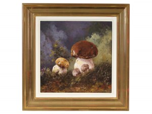 Hans Zatzka, Vienna 1859 - 1945 Vienna, Porcini mushrooms