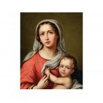 E. Klieber, Madonna, Italian School, 19th century