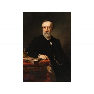 Otto Heyden, Ducherow 1820 - 1897 Göttingen, Men's portrait