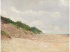 Emilie Mediz-Pelikan, Vöcklabruck 1861 - 1908 Dresden, Attributed, Dunes by the sea