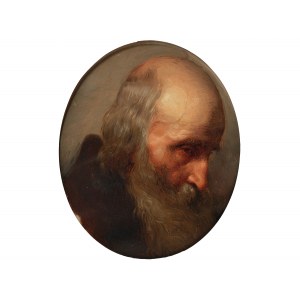 Study head, Around 1900