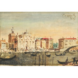 Hans Robert Pippal, Vienna 1915 - 1998 Vienna, Grand Canal in Venice