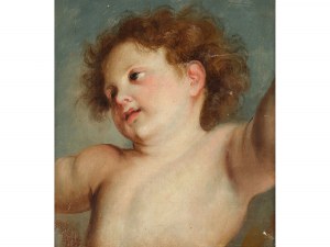 Jean-Honoré Fragonard, Grasse 1732 - 1806 Paris, Circle of, Study of a putto