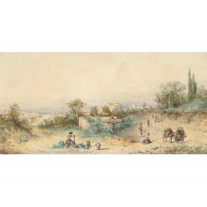 András Markó, Vienna 1824 - 1895, Southern Landscape