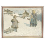 Gustav Jahn, Vienna 1879 - 1919 Großer Ödstein, Winter scene