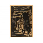 August Oskar Friedrich Mayer, Heilbronn 1901 - 1972 Brackenheim, Hirschgasse in Aalen