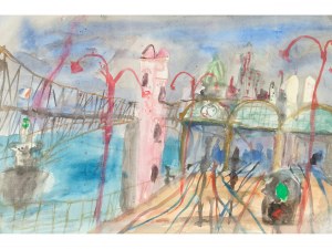 Kurt Moldovan, Vienna 1918 - 1977 Vienna, City view