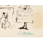 Pablo Picasso, Málaga 1881 - 1973 Mougins, Deux Picadors et Femme