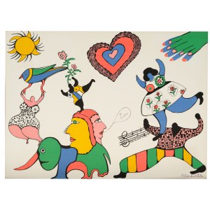 Niki de Saint Phalle, Neuilly-sur-Seine 1930 - 2002 San Diego, Je t'aime