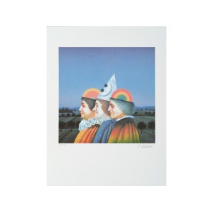 Josef Bramer, Born 1948, 3 Clowns