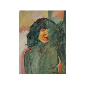 Elvira Bach, Born 1951, Self-portrait