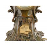 Jean Louis Gregoire, 1840 - 1890, Art Nouveau clock