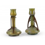 Pair of art nouveau vases, Bohemia, Around 1905/10