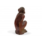 Franz Zelezny, Vienna 1866 - 1932 Vienna, Attributed, Sitting baboon