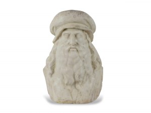 Portrait Head of Leonardo Da Vinci, Italy, 18th/19th century