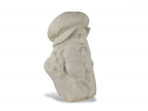 Portrait Head of Leonardo Da Vinci, Italy, 18th/19th century