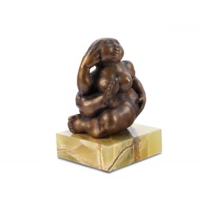 Rudolf Schwaiger, Ebensee 1924 - 1979 Vienna, Sitting nude