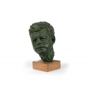 Robert Berk, USA, 20th century, Portrait Head of John F. Kennedy