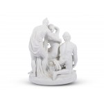 Group of figures: Mars, Volcano and Venus, Biscuit porcelain, KPM