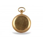 Omega Pocket Watch, Work not checked, 18 ct gold