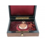 Ladies' pocket watch, 14 ct gold