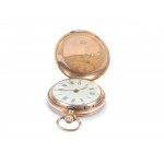 Ladies' pocket watch, 14 ct gold