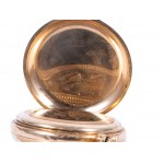 Ladies' pocket watch, 14 ct gold