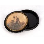 Probably Franz Xaver Stöber, Vienna 1795 - 1858 Vienna, Attributed, Biedermeier lidded box
