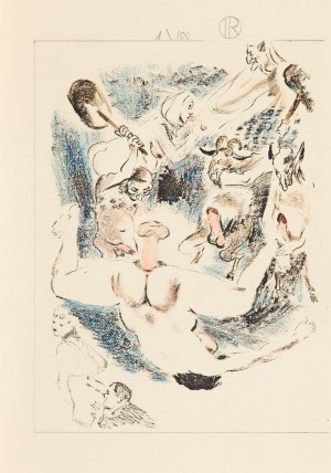Louis BERTHOMME-SAINT-ANDRÉ (1905 - 1977), Scenki erotyczne, ca. 1940