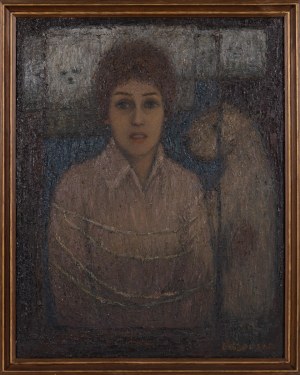 Krystyna Lisowska, Portret kobiecy, 2. poł. XX w.