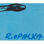 Roman Opałka (1931 Abbeville, Frankreich - 2011 Rom), Illustration aus der Serie Versteinertes Schiff, 1967