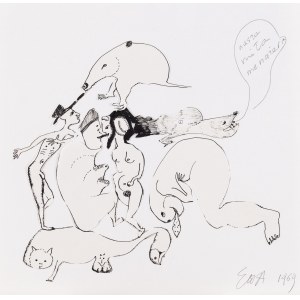 Ewa Kuryluk (b. 1946, Krakow), Our Nice Menagerie, 1969