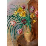 Abraham Weinbaum (Abram, Albert) (Wenbaum) (1890 Kamieniec Podolski - 1943 KZ), Blumenstrauß in einer Vase