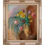 Abraham Weinbaum (Abram, Albert) (Wenbaum) (1890 Kamieniec Podolski - 1943 KZ), Blumenstrauß in einer Vase