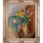 Abraham Weinbaum (Abram, Albert) (Wenbaum) (1890 Kamieniec Podolski - 1943 obóz koncentracyjny), Bukiet kwiatów w wazonie