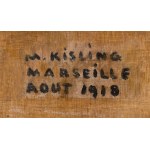 Moses (Moise) Kisling (1891 Krakau - 1953 Paris), Hafen von Marseille (Port de Marseille, un quai du vieux port), 1918