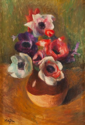 Henryk Hayden (1883 Warszawa - 1970 Paryż), Kwiaty w wazonie, lata 20. XX w.