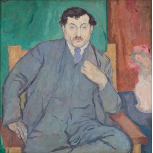 Leopold Gottlieb (1879 Drohobych - 1934 Paris), Portrait of Adolf Basler, pre/lub 1913