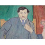 Leopold Gottlieb (1879 Drohobycz - 1934 Paris), Porträt von Adolf Basler, vor/ oder 1913