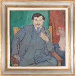 Leopold Gottlieb (1879 Drohobych - 1934 Paris), Portrait of Adolf Basler, pre/lub 1913