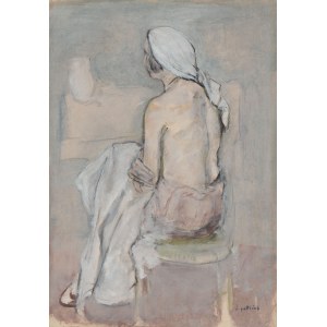 Leopold Gottlieb (1879 Drohobych - 1934 Paríž), Semiakt, 1931