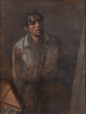 Ary Arcadie Lochakov (1892 - 1941), Autoportret, 1922