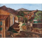 Szymon (Szamaj) Mondzain (Mondszajn) (1890 Chełm - 1979 Paryż), Wioska w górach, 1924
